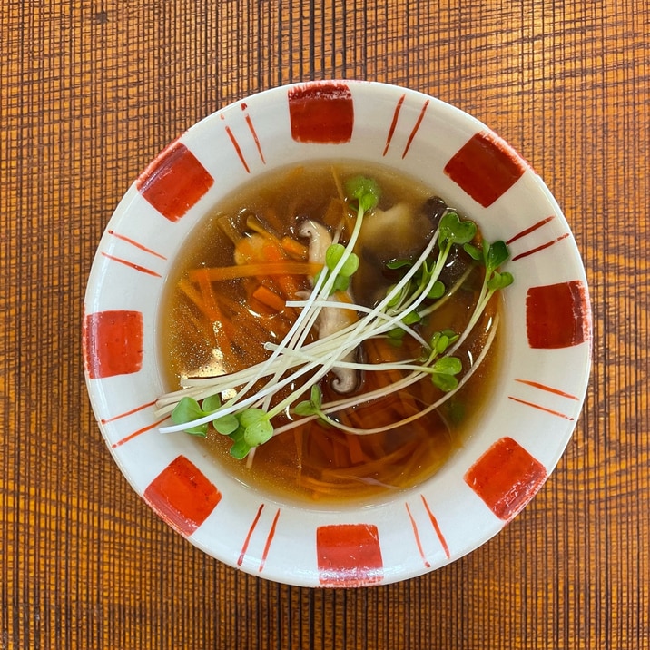 市販の水餃子でつくる！スープぎょうざ！中華あじ！